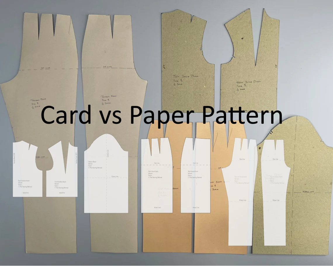 Papaer patterns verses Card